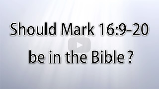 Should Mark 16:9-20 be in the Bible